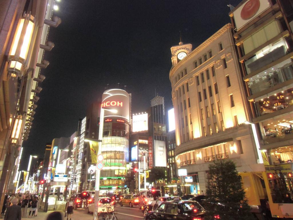 Hotel Monterey Lasoeur Ginza Präfektur Tokio Exterior foto